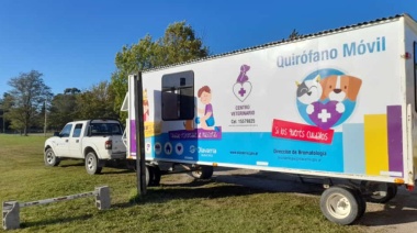 Olavarría: El Quirófano Veterinario Móvil atenderá en el barrio Lourdes