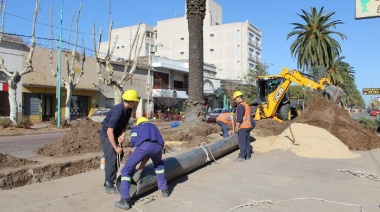 Bolívar: Avanzan las obras para el servicio de agua portable