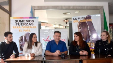 Se presentó en General Alvear, "La Fuerza del Cambio"