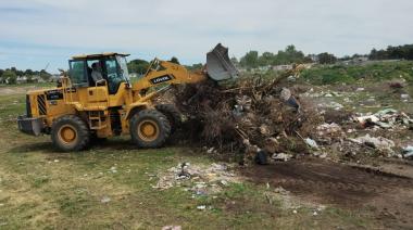 Olavarría: Limpieza de canales, basurales, bacheo y mantenimiento de calles en la ciudad