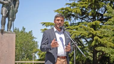Acto protocolar por el aniversario de Olavarría