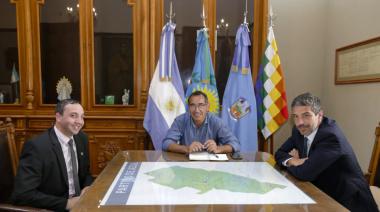Azul: Nelson Sombra encabezo reuniones con fines laborales