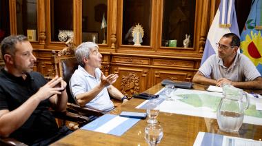 El Intendente se reunió con miembros de Devesa Azul Natural Beef