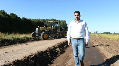 25 de Mayo: Egüen reactiva la ruta 40 a Riestra