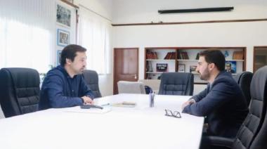 25 de Mayo: El Intendente se reunio con el Ministro de Salud bonaerense