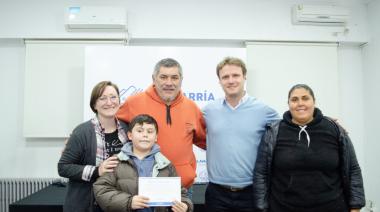 Olavarría: Maximiliano Wesner realizó la entrega de tenencias definitivas