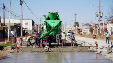 Nuevas obras en las calles de 25 de Mayo