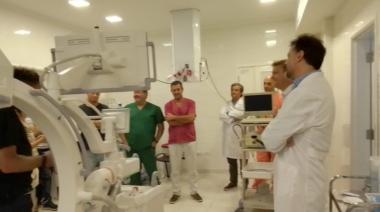 Inauguraron en el Hospital Municipal el equipo de “arco en C”