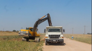 Tapalqué: Mantenimiento y acondicionamiento de los caminos rurales
