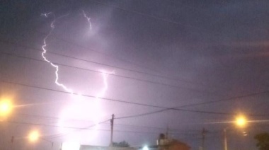 Olavarría está bajo alerta amarillo por fuertes tormentas