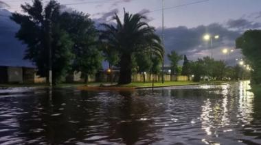 Un fuerte temporal azotó a la ciudad de Bolívar