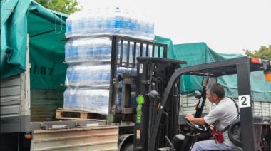 La Provincia realizó el primer envío de asistencia a Olavarría tras el temporal