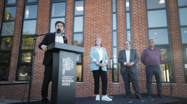 Saladillo: Kicillof y Alvarez Rodríguez recorrieron la Casa de la Provincia