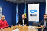 Tapalqué: Cocconi mantuvo reuniones de trabajo con el Presidente de ABSA Hugo Abed