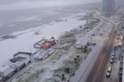 Nevadas en Buenos Aires: el sur provincial amaneció teñido de blanco y podría volver a nevar
