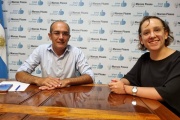Bolívar: Pisano presento a Aldana Tello como la nueva Directora de Ambiente