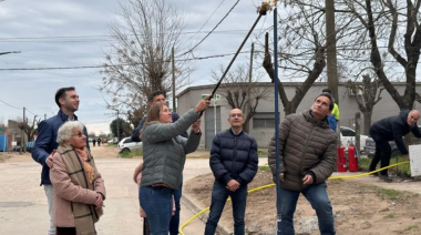 Inauguraron el gas natural en los barrios Pompeya y Parque que beneficia directamente a 71 familias