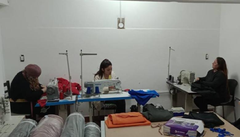 Bolívar: Comenzó a funcionar la casa textil en La Casa Abierta
