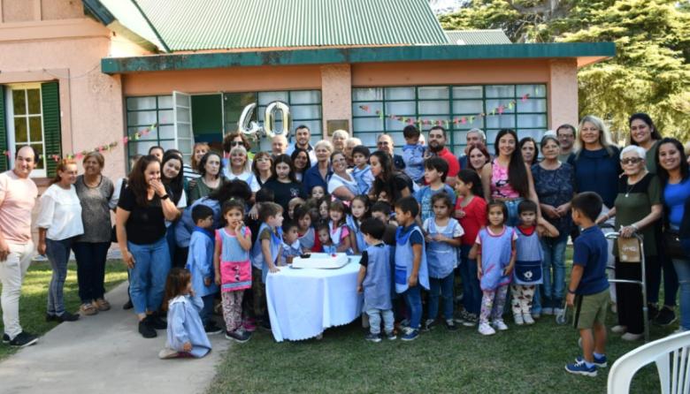 Saladillo: EL Jardín Municipal Nildo Alegre de Cazón celebra sus 40 años