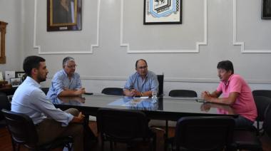 Saladillo: Reunión con el gerente del Banco Galicia