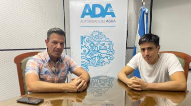 Sciaini mantuvo una reunión con el presidente de ADA