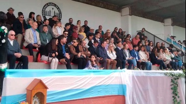 Bolívar: el Presidente de la Sociedad Rural realizó un discurso en la tribuna ruralista