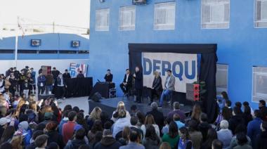 En Derqui Achával inaugura un nuevo establecimiento educativo para la Secundaria 16