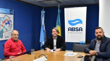 Tapalqué: Cocconi mantuvo reuniones de trabajo con el Presidente de ABSA Hugo Abed