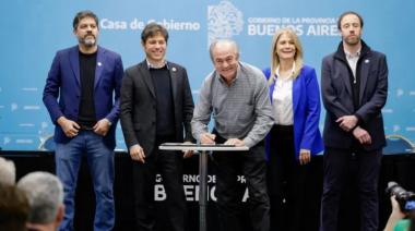 El Intendente de Tapalqué participo del tercer desembolso del Fondo de Fortalecimiento Fiscal Municipal