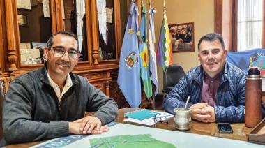 El Intendente recibió al ganador de las elecciones en Azul