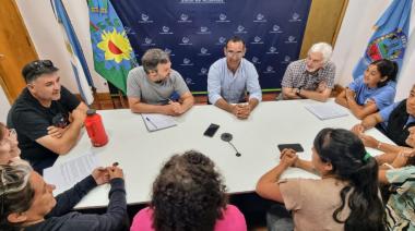 Reunión con miembros del Centro Educativo para la Producción Total de Pablo Acosta