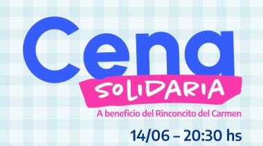 Azul: Se realizará la 4° cena solidaria a beneficio del Rinconcito del Carmen