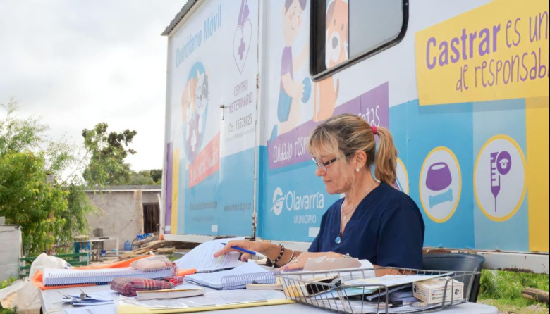 Olavarría: Cronograma del recorrido itinerante de septiembre del Quirófano Veterinario Móvil