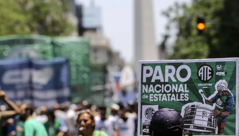 ATE se suma a docentes y judiciales y el paro del lunes 2 se sentirá con fuerza