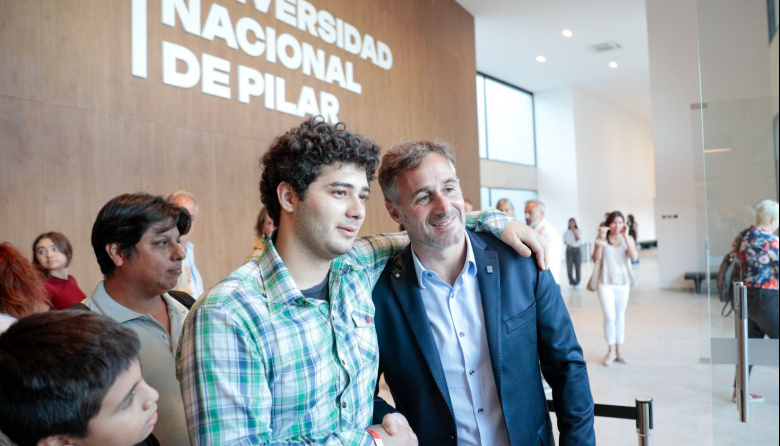 Anuncian el Boleto Universitario Municipal para acompañar a los estudiantes de la Universidad Nacional de Pilar