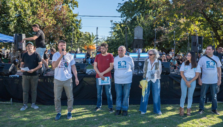 Olavarría: Wesner participó en el acto del 24 de Marzo