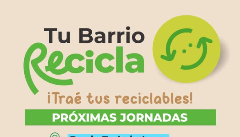 Olavarría: “Tu Barrio Recicla” llega este jueves al Barrio CECO III