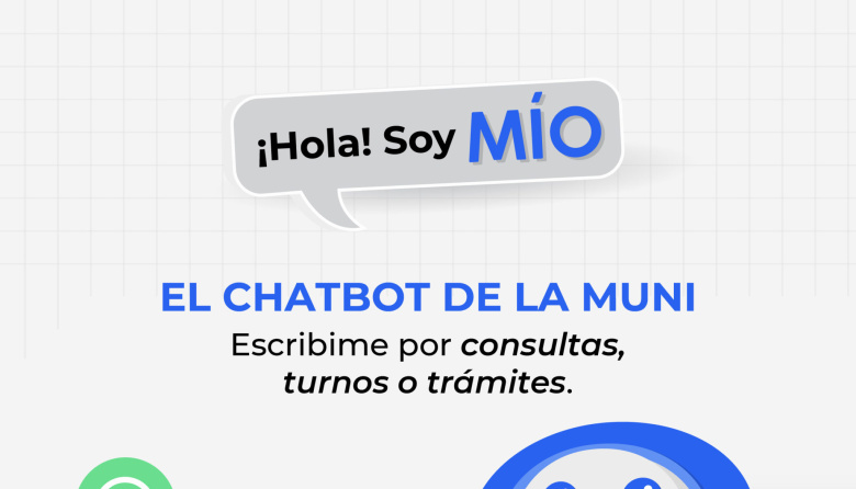 Olavarría: “MÍO”, el nuevo chatbot del Municipio para gestión de trámites
