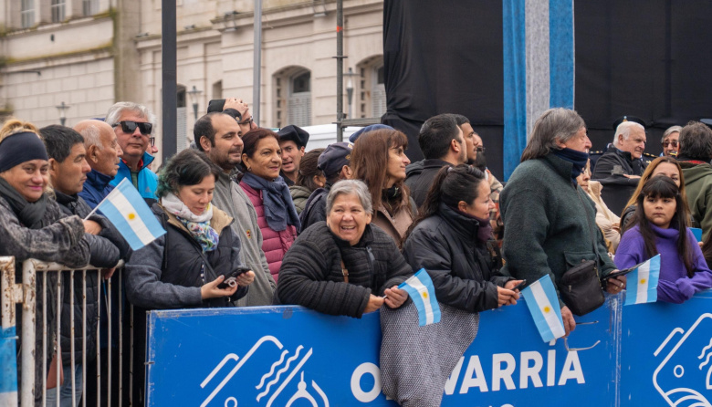 Olavarría compartió una celebración histórica del 25 de Mayo