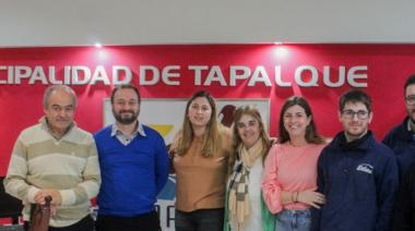 Tapalqué: Cocconi mantuvo reuniones de trabajo con personal de EDEA