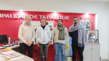 Tapalqué: Cocconi firmo convenio con el Secretario General del UOCRA