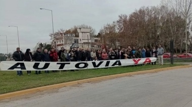 Vecinos se movilizaron nuevamente por la construcción de la Autovía de la Ruta 3