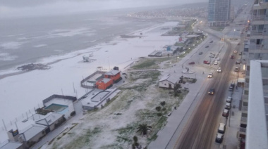 Nevadas en Buenos Aires: el sur provincial amaneció teñido de blanco y podría volver a nevar