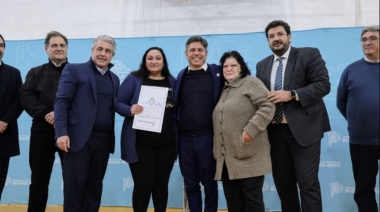 Kicillof: “La motosierra no va a cruzar la General Paz: de este lado siempre habrá un Estado que invierta en nuestro pueblo"