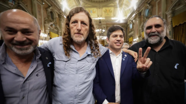 Mientras negocian paritarias, gremios piden que se le apruebe el Presupuesto a Kicillof