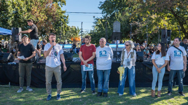Olavarría: Wesner participó en el acto del 24 de Marzo