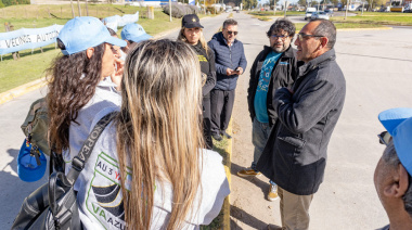 Azul: Los vecinos se encontraron para bordar los problemas de la Ruta Nacional N°3