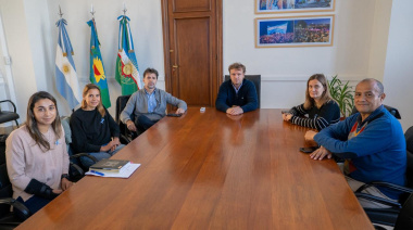 Olavarría: Maximiliano Wesner se reunió con referentes de “Corazones Espinados”