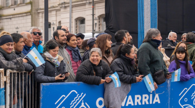 Olavarría compartió una celebración histórica del 25 de Mayo