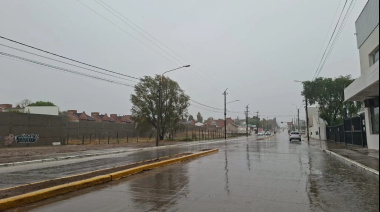 El SMN emitió una alerta amarilla por lluvias para amplias zonas de Buenos Aires